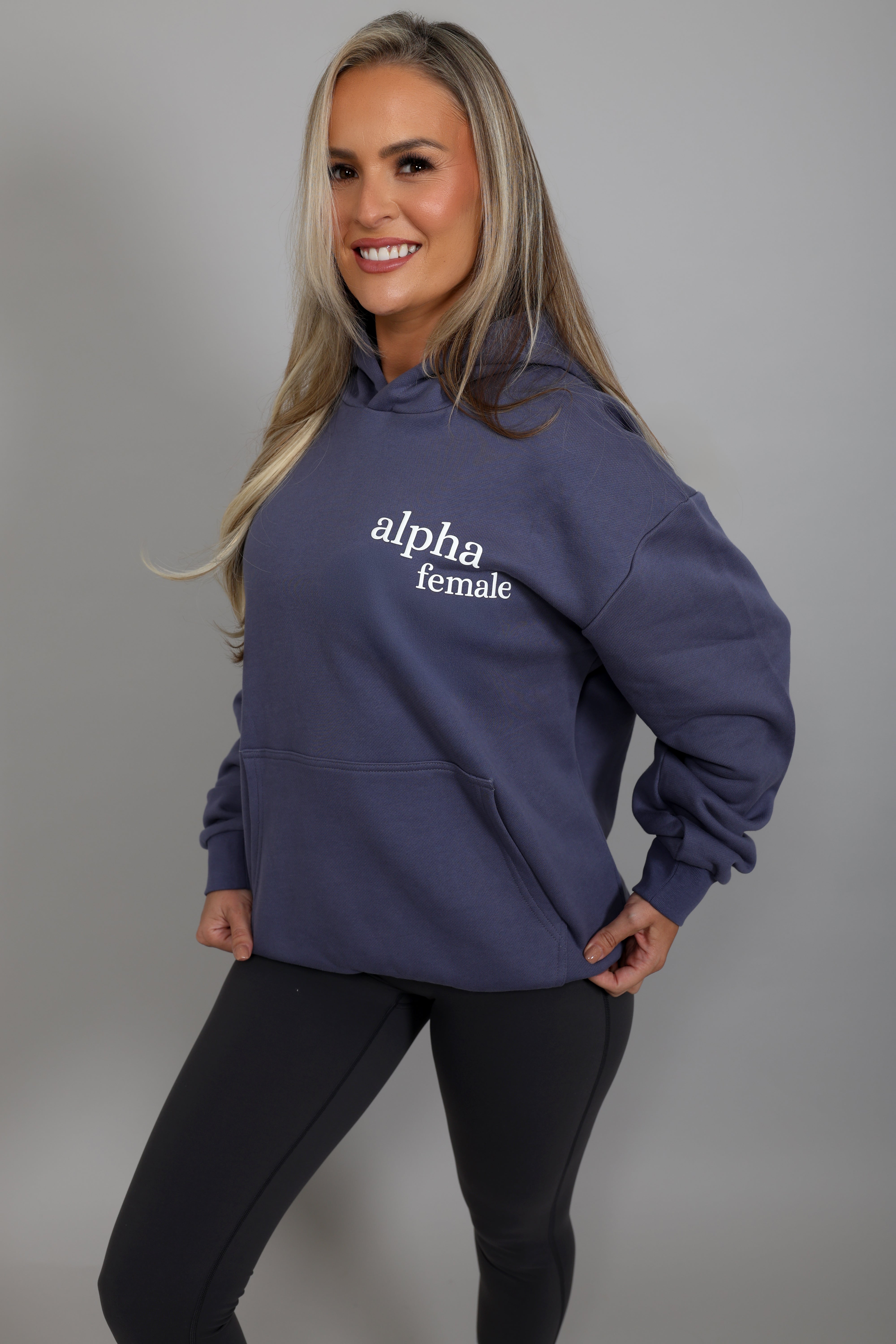 The Origin Hoodie - Midnight Slate Blue